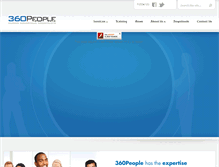 Tablet Screenshot of 360people.co.za